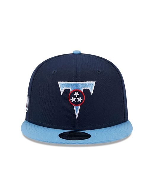 KTZ Blue Tennessee Titans Nfl City Originals Navy 9fifty Snapback Cap for men