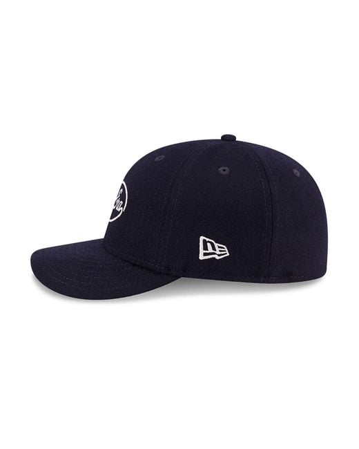 KTZ Blue New Era 59fifty Day Navy Low Profile 59fifty Fitted Cap for men