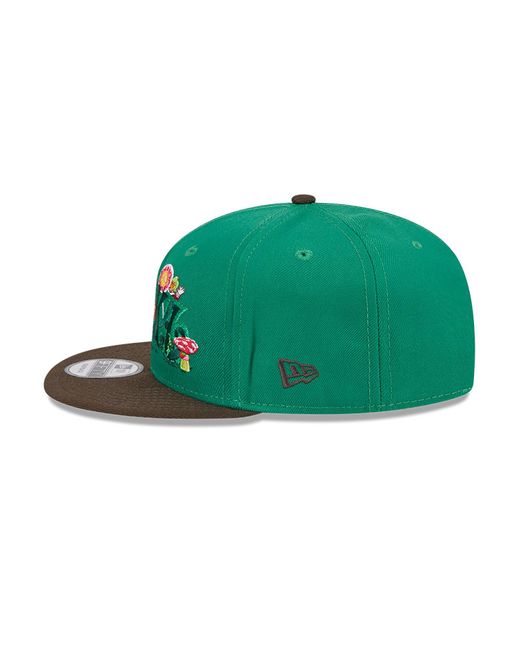 KTZ Green Willy Wonka 9fifty Snapback Cap for men