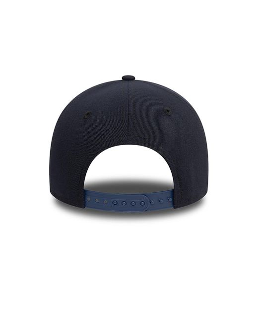 KTZ Blue New York Yankees Lips Navy 9forty A-frame Adjustable Cap for men