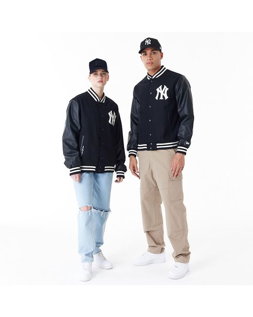 New York Yankees MLB Navy Varsity Jacket