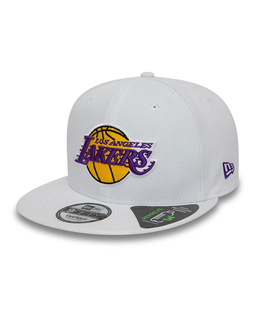 KTZ Gray La Lakers Nba Repreve 9fifty Snapback Cap for men