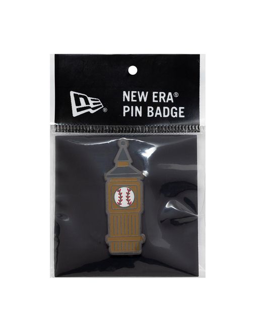 KTZ Metallic New Era Baseball Tower Pin Badge for men