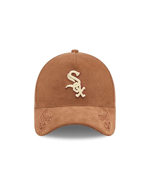 KTZ Brown Chicago White Sox Ornamental Cord 9forty A-frame Adjustable Cap for men