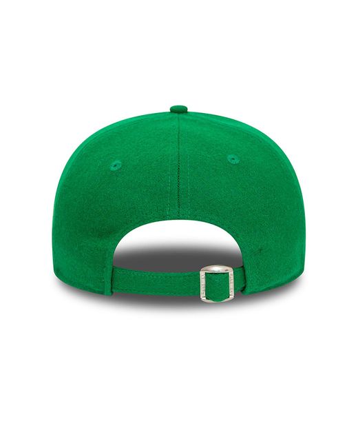 KTZ Green Brooklyn Dodgers Heritage Series Retro Crown 9fifty Strapback Cap for men