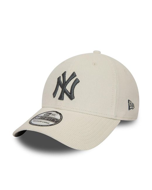 KTZ Natural New York Yankees Mlb Cord Off 39thirty Stretch Fit Cap for men