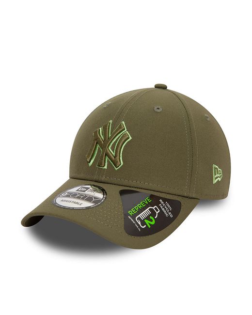 KTZ Green New York Yankees Repreve Outline 9forty Adjustable Cap for men