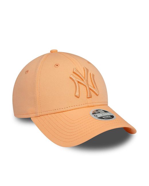 KTZ Natural New York Yankees Womens League Essential Pastel 9forty Adjustable Cap for men