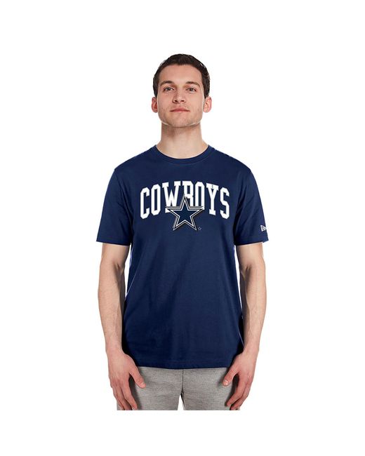 KTZ Blue Dallas Cowboys Nfl Draft 2024 Dark T-shirt for men