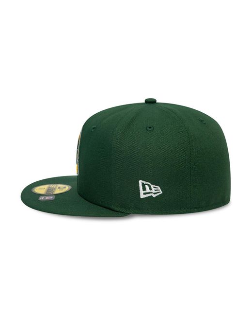 KTZ Green Bay Packers Nfl Go You Packers Go Dark 59fifty Fitted Cap for men