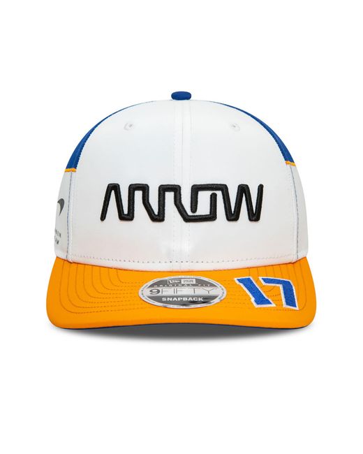 KTZ White Mclaren Racing Arrow Indycar Kyle Larson 9fifty Original Fit Snapback Cap for men