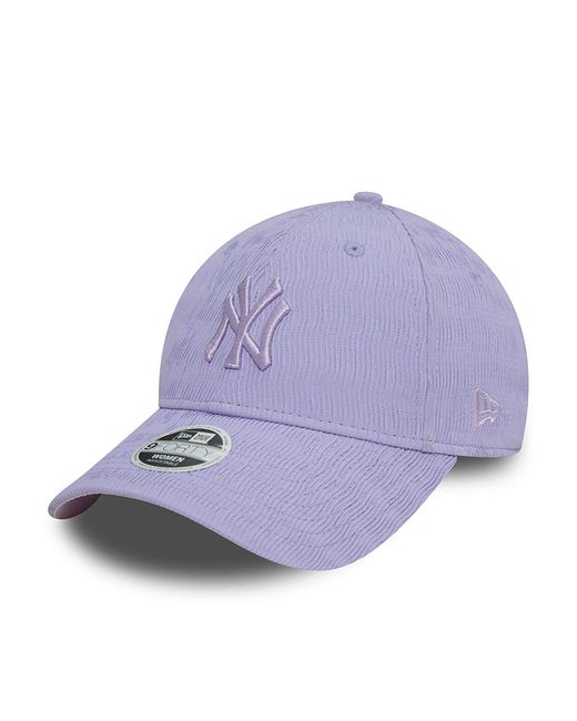 KTZ Purple New York Yankees Womens Ruching Lilac 9forty Adjustable Cap for men