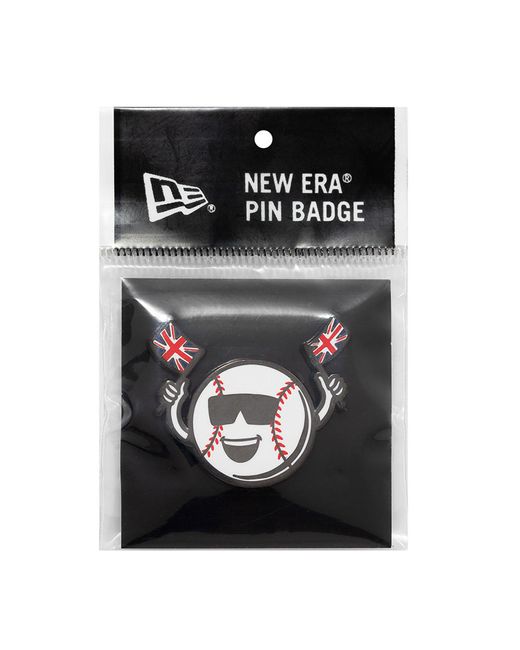 KTZ Black New Era Baseball Flags Pin Badge for men