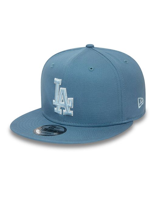 KTZ Blue La Dodgers Mlb Patch 9fifty Snapback Cap for men