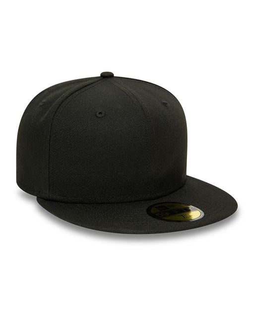 KTZ Black New Era Essential 59fifty Fitted Cap for men