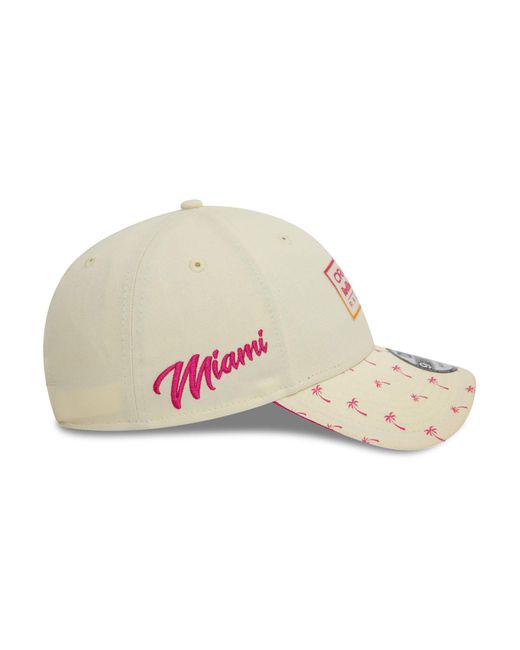 KTZ White Red Bull Racing Miami Race Special Off 9forty Adjustable Cap for men