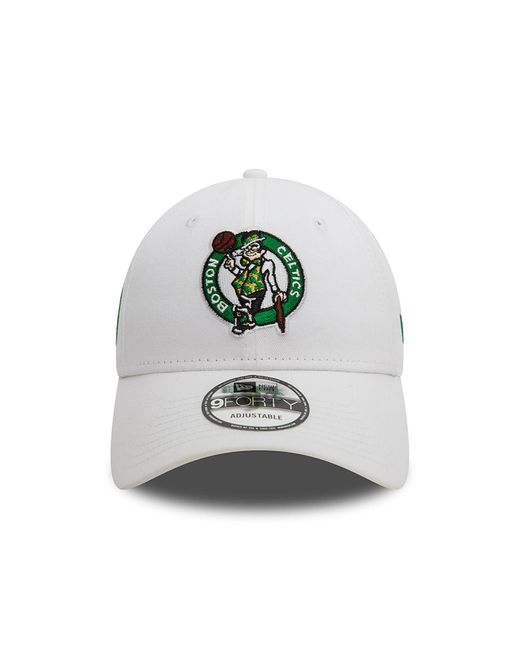 KTZ Metallic Boston Celtics Nba 9forty Adjustable Cap for men