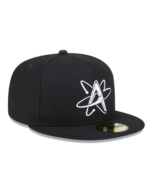 KTZ Black Albuquerque Isotopes Milb Mother's Day 2024 59fifty Fitted Cap for men