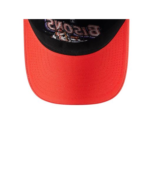 KTZ Red Buffalo Bisons Milb Theme Nights 9twenty Adjustable Cap for men