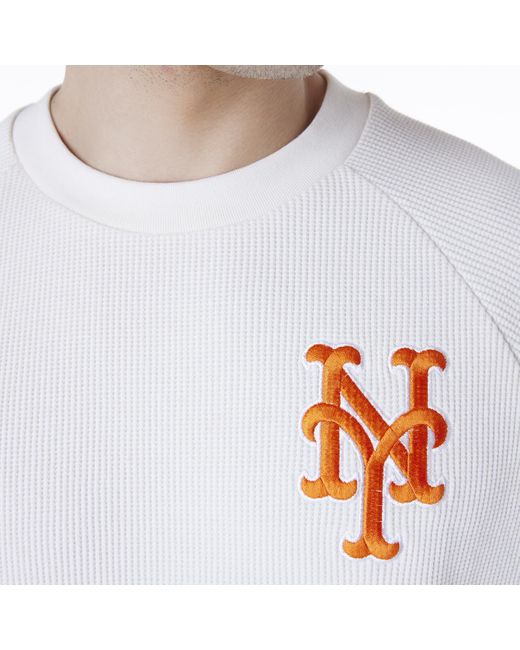 KTZ White New York Mets Mlb London Games 2024 Jersey T-shirt for men