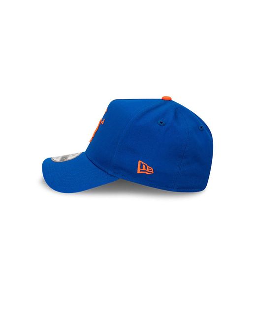 KTZ Blue New York Mets Team Division 9forty A-frame Adjustable Cap for men