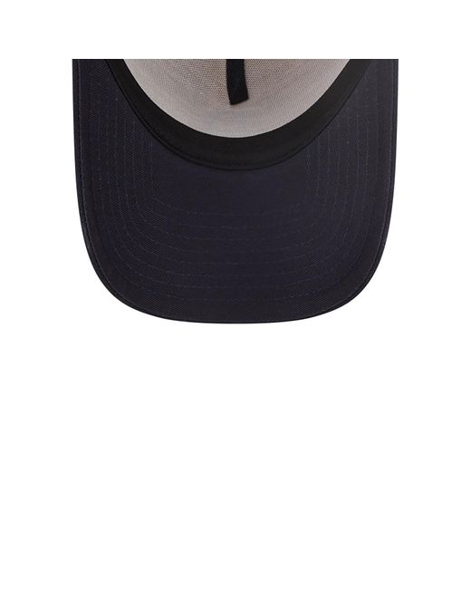 KTZ Blue Boston Red Sox City Sidepatch Light Beige 9forty A-frame Adjustable Cap for men
