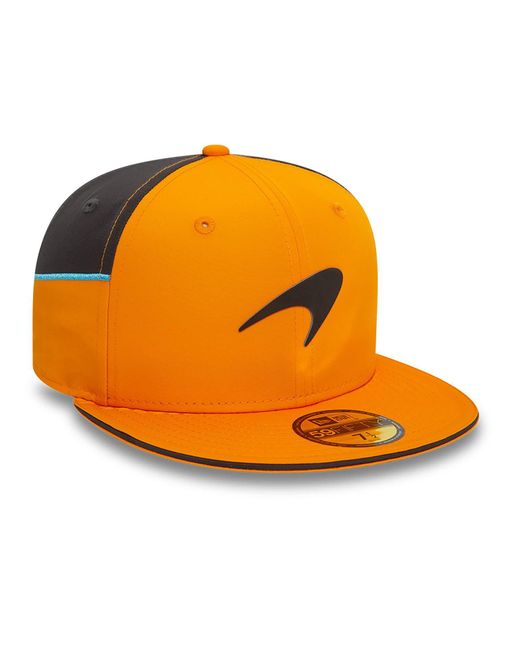 KTZ Orange Mclaren Racing Team Colour 59fifty Fitted Cap for men