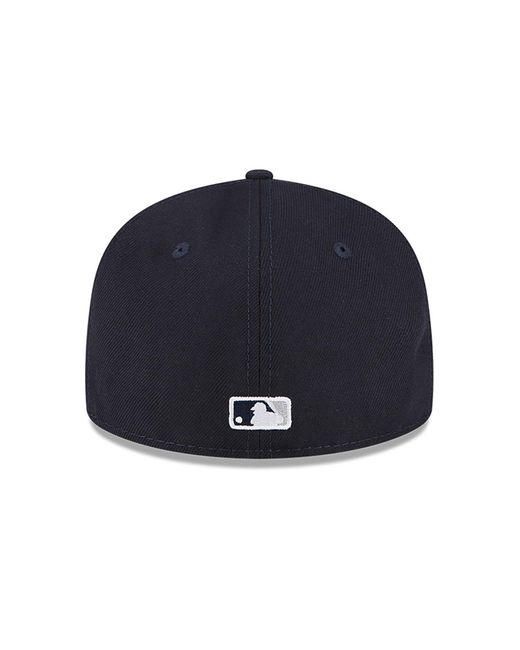 KTZ Blue New York Yankees Paper Planes X Mlb Navy 59fifty Fitted Cap for men