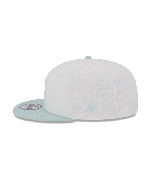 KTZ White Chicago Cubs Minty Breeze 9fifty Snapback Cap for men