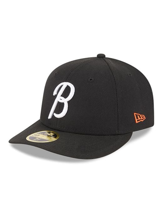 KTZ Black Baltimore Orioles Mlb City Connect 2024 Low Profile 59fifty Fitted Cap for men