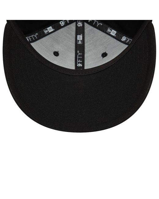 KTZ Black Nba Logo Paris 2024 9fifty Snapback Cap for men