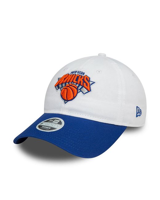 KTZ Blue New York Knicks Womens Nba 9twenty Adjustable Cap for men