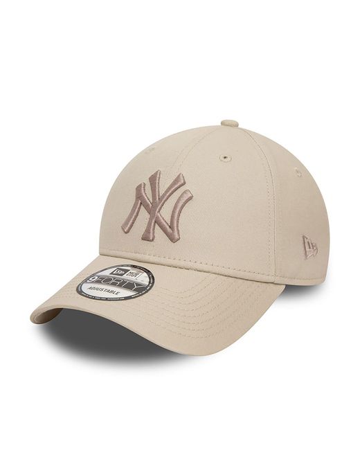 KTZ Natural New York Yankees League Essential Light Beige 9forty Adjustable Cap for men