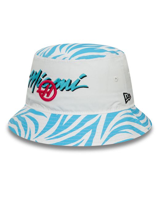 KTZ Blue Moneygram Haas F1 Miami Race Special Bucket Hat for men