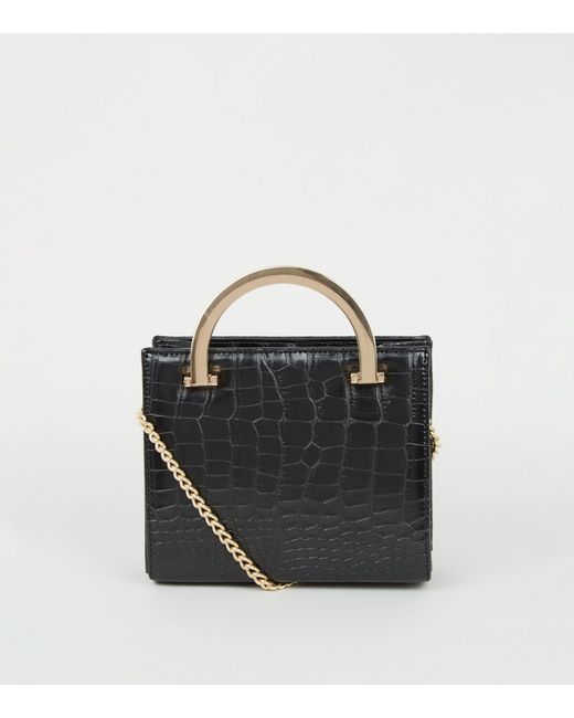 new look croc bag