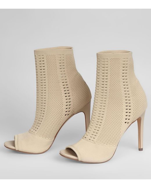 peep toe boots new look