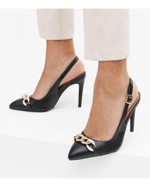 chain stilettos
