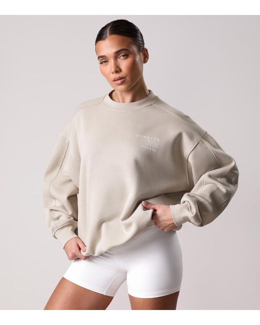 Gym King Gray Define Crew Neck Sweatshirt New Look