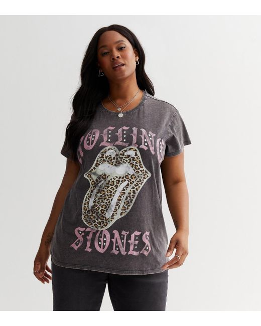 new look rolling stones t shirt