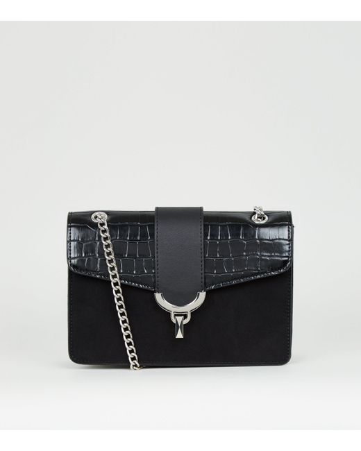 new look croc bag