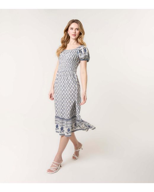 Midi Dress Blue Vanilla Mustard Dress New Look Blue Vanilla Dress