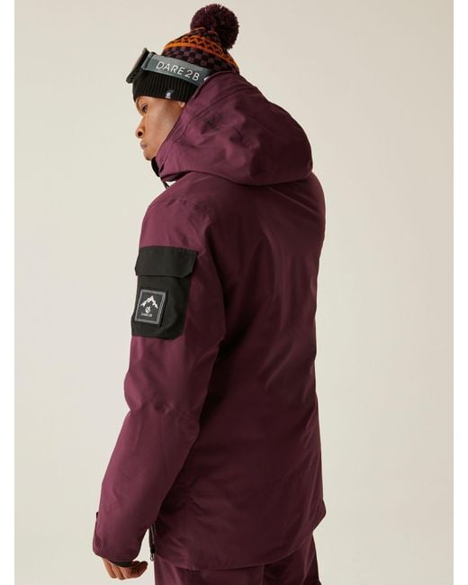 Dare 2b Red T-Bar Overhead Ii Jacket for men