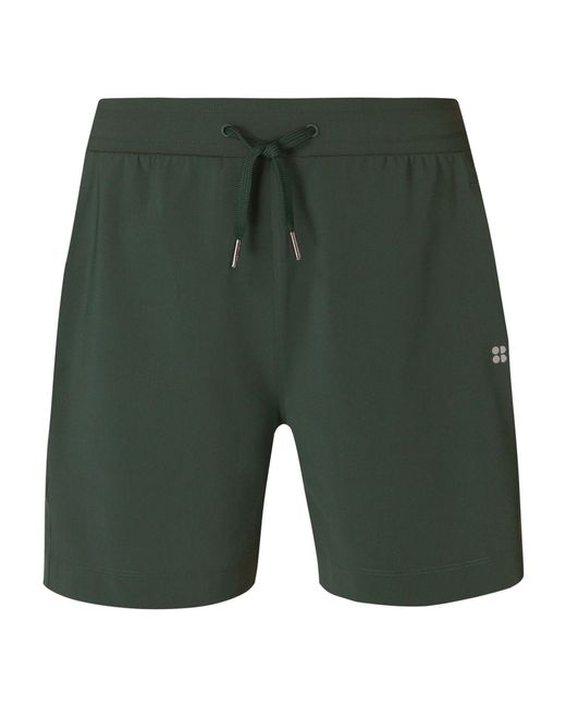 Sweaty Betty Green Explorer 5.5 Shorts