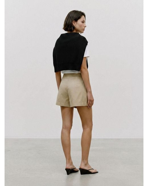 Vero Moda Natural Cargo Skort
