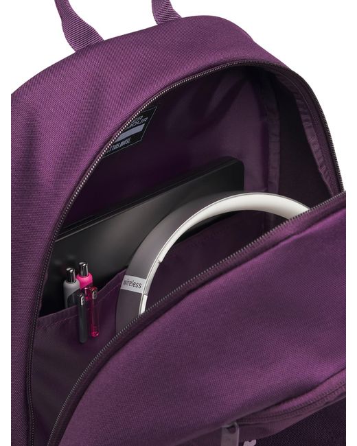 Under Armour Purple Hustle Lite Backpack for men