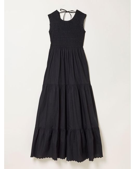 FatFace Black Fatface Anais Regular Maxi Dress