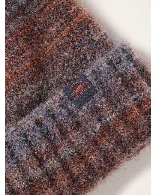 FatFace Brown Fatface Ombre Beanie for men