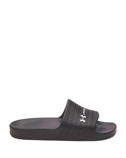 Under Armour Black Armour Shower Sliders
