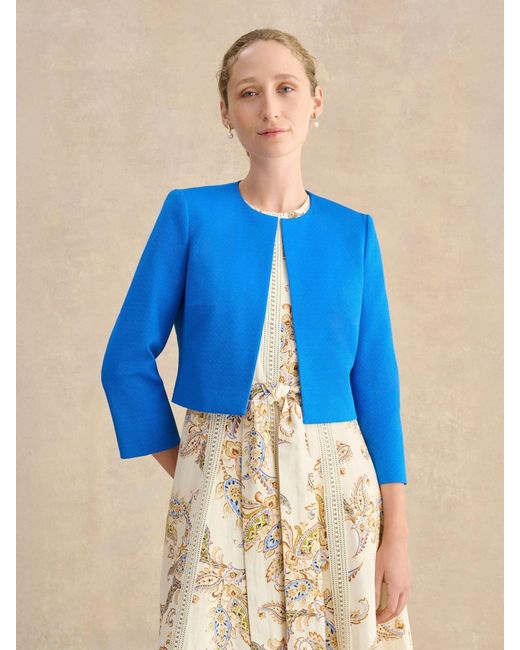 Hobbs Blue Elize Jacket