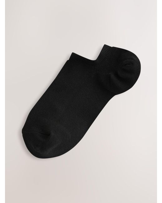 Next Black Trainer Socks 7 Pack